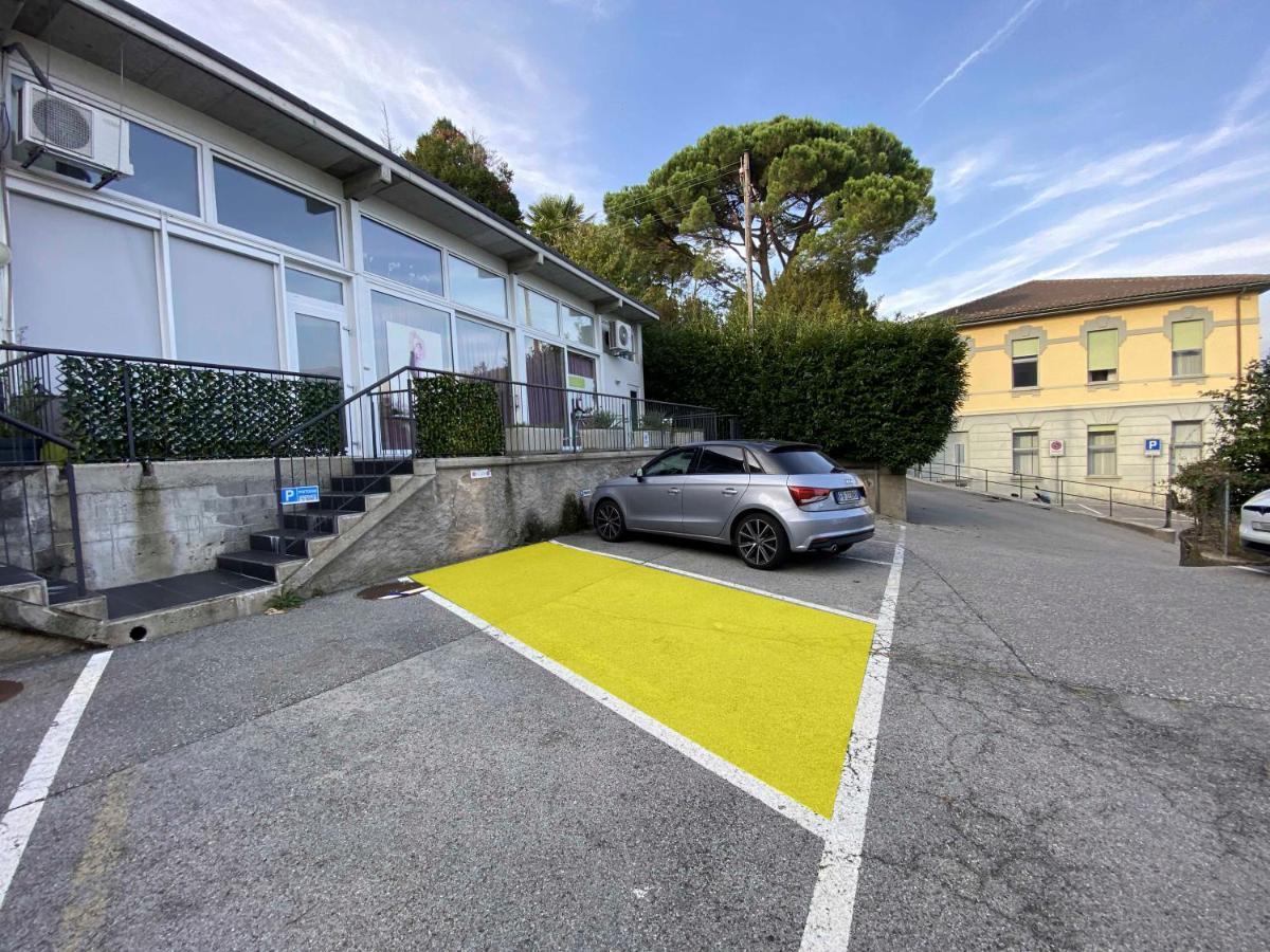 'Cuore Di Rose' Parking - Welcome Set, Netflix, For 4 Persons -By Easylife Swiss Lugano Buitenkant foto